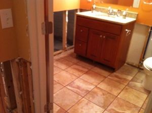 Mold Infestation Found In Bathroom